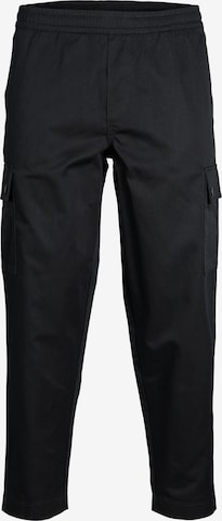 JACK & JONES - Pantalón cargo 'Bill Nap' en negro: frente