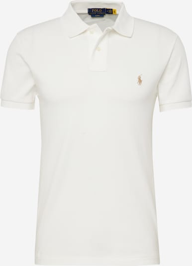 Polo Ralph Lauren Shirt in de kleur Lichtbruin / Wit, Productweergave