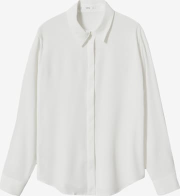 MANGO Blouse in White: front