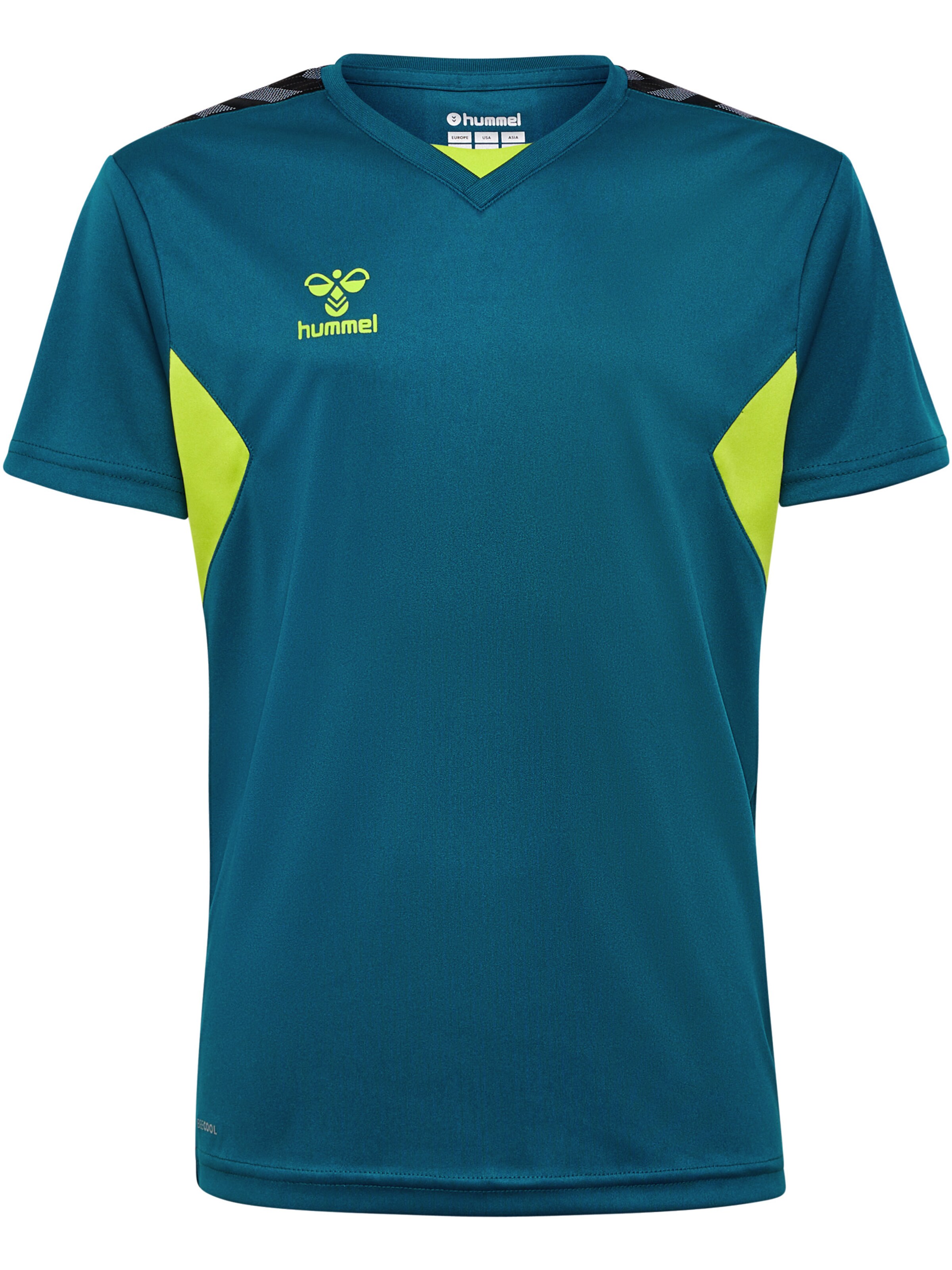 Hummel Functioneel shirt 'Authentic' in Groen: voorkant