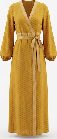 Kimono 'Amara Kimono Dress' di Shop Karey in giallo: frontale