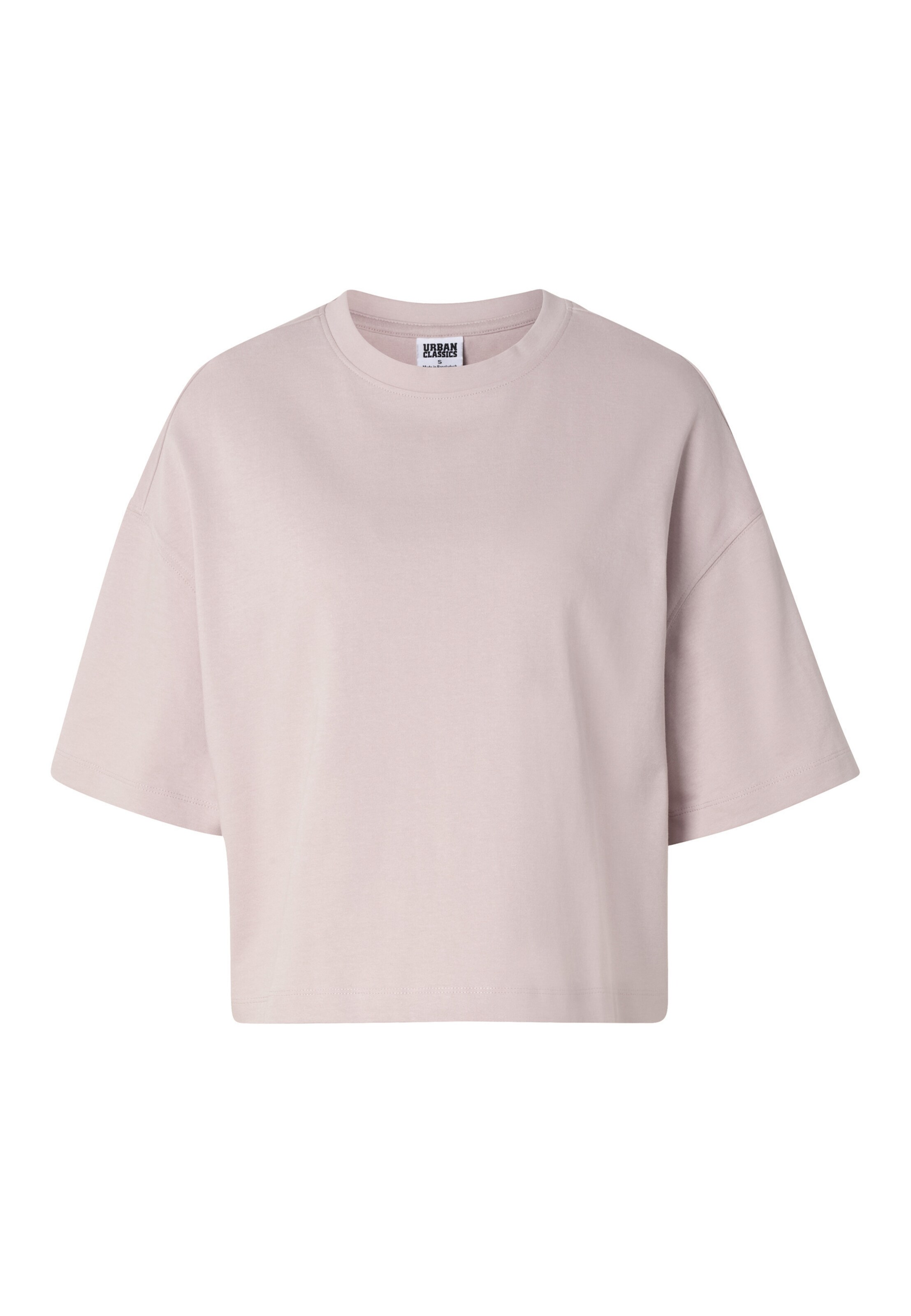 Urban Classics Oversize póló - rózsaszín: elől
