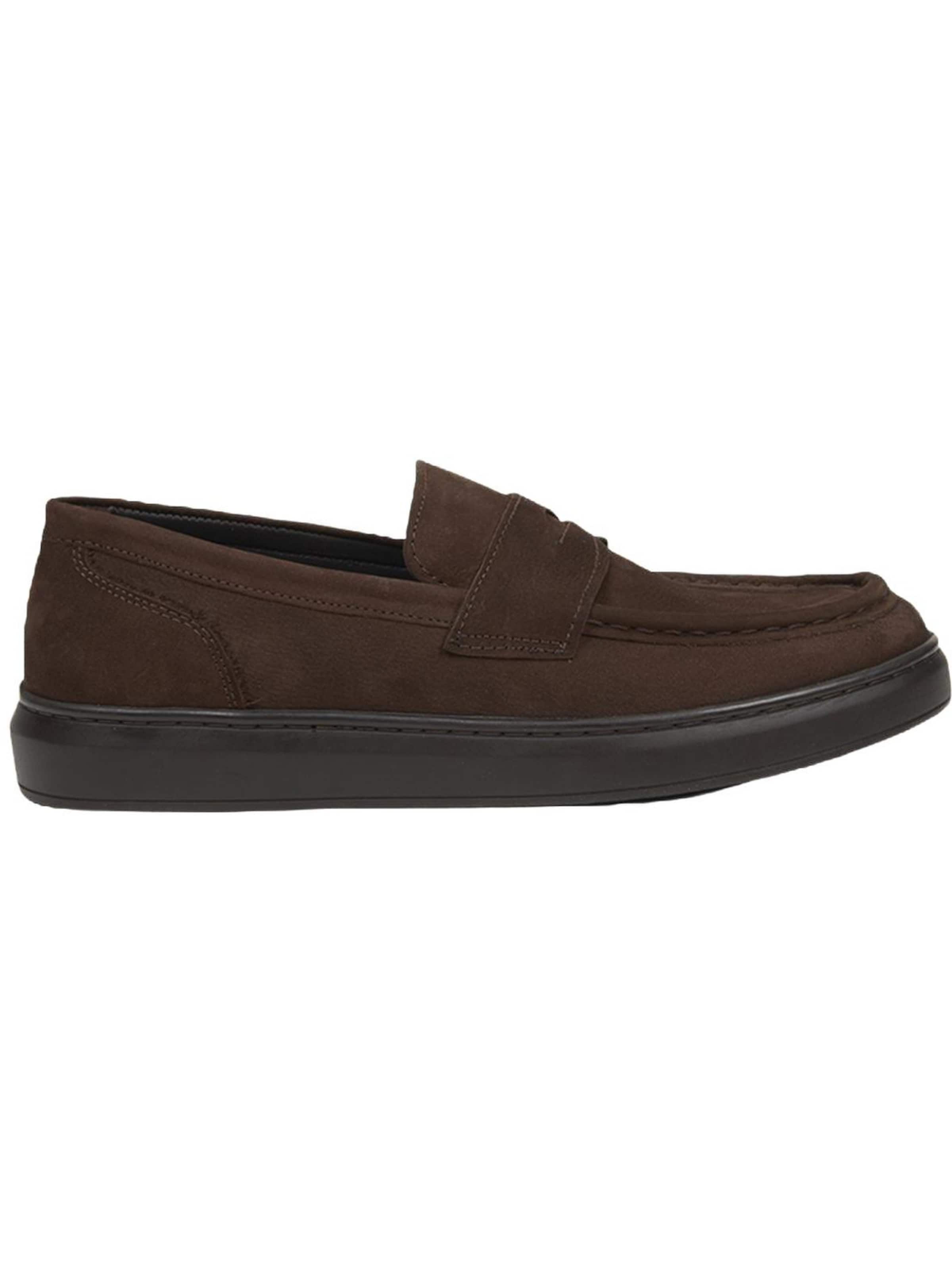 Desa Classic Flats 'Slipper' in Brown