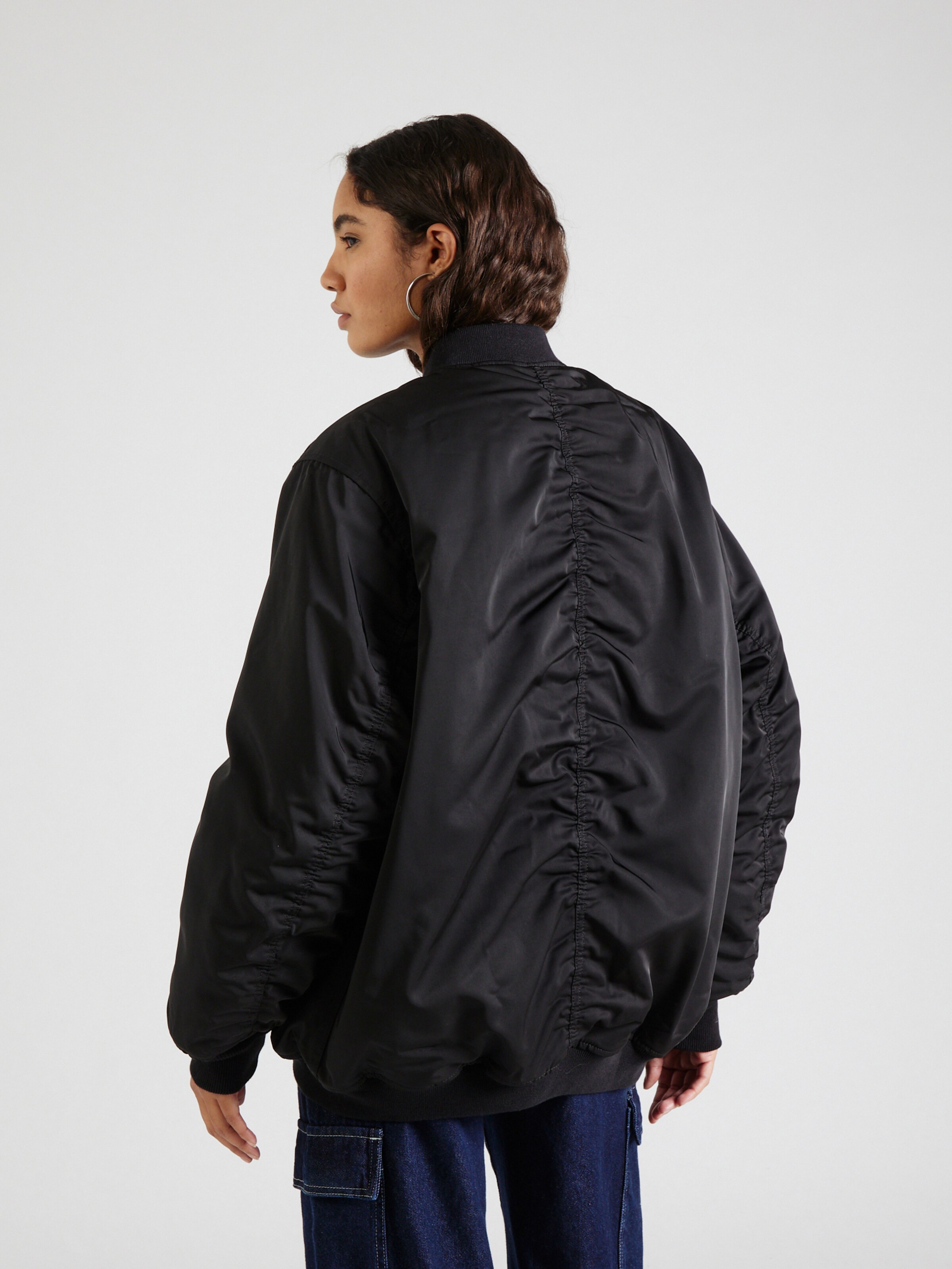 WEEKDAY Between-Season Jacket 'Lui' in Black | ABOUT YOU WEEKDAY Between-Season Jacket 'Lui' in Black | ABOUT YOU