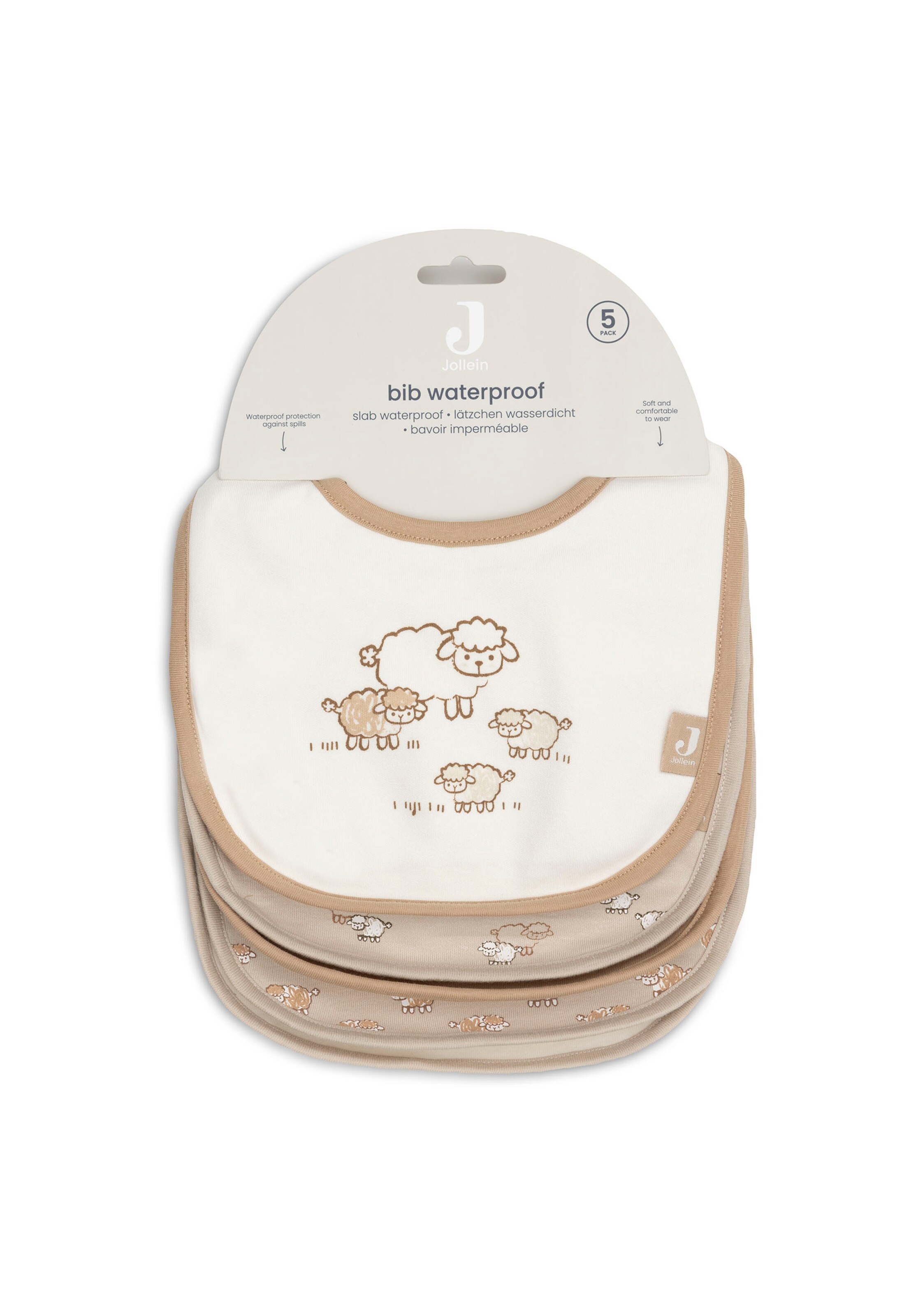 Jollein Bib in Beige
