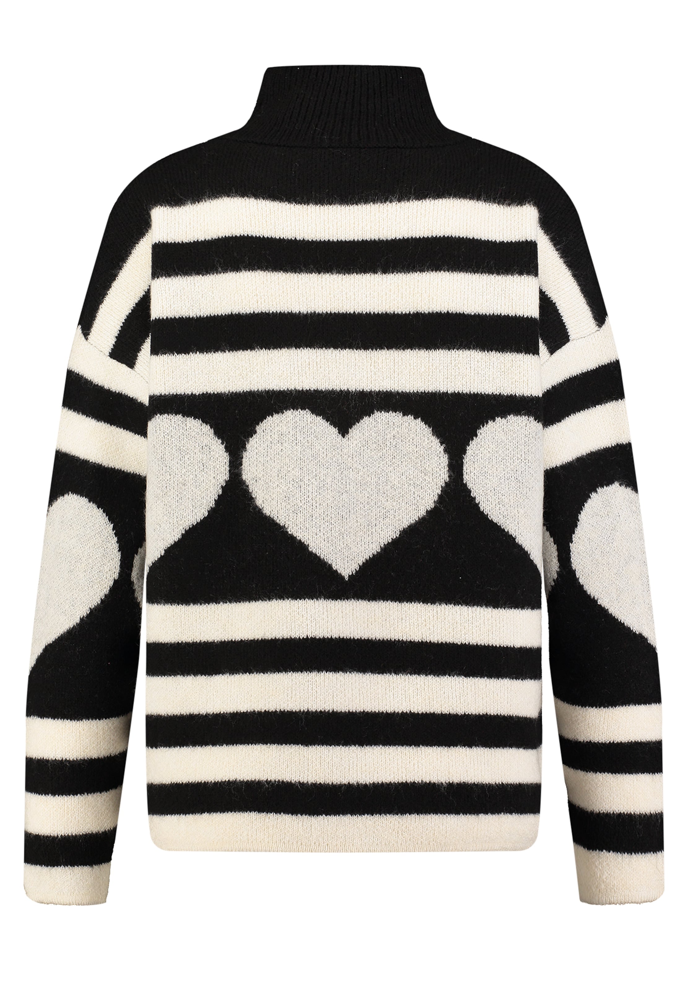 Key Largo Sweter 'Dear' w kolorze czarny