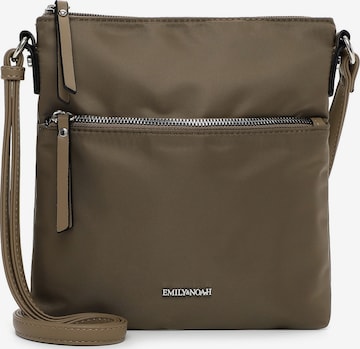 Emily & Noah Shoulder Bag 'Jill' in Green: front