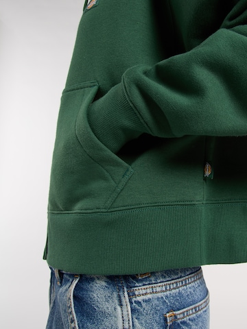 DICKIES Кофта на молнии 'Oakport' в Зеленый