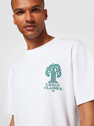 T-Shirt Urban Classics en blanc