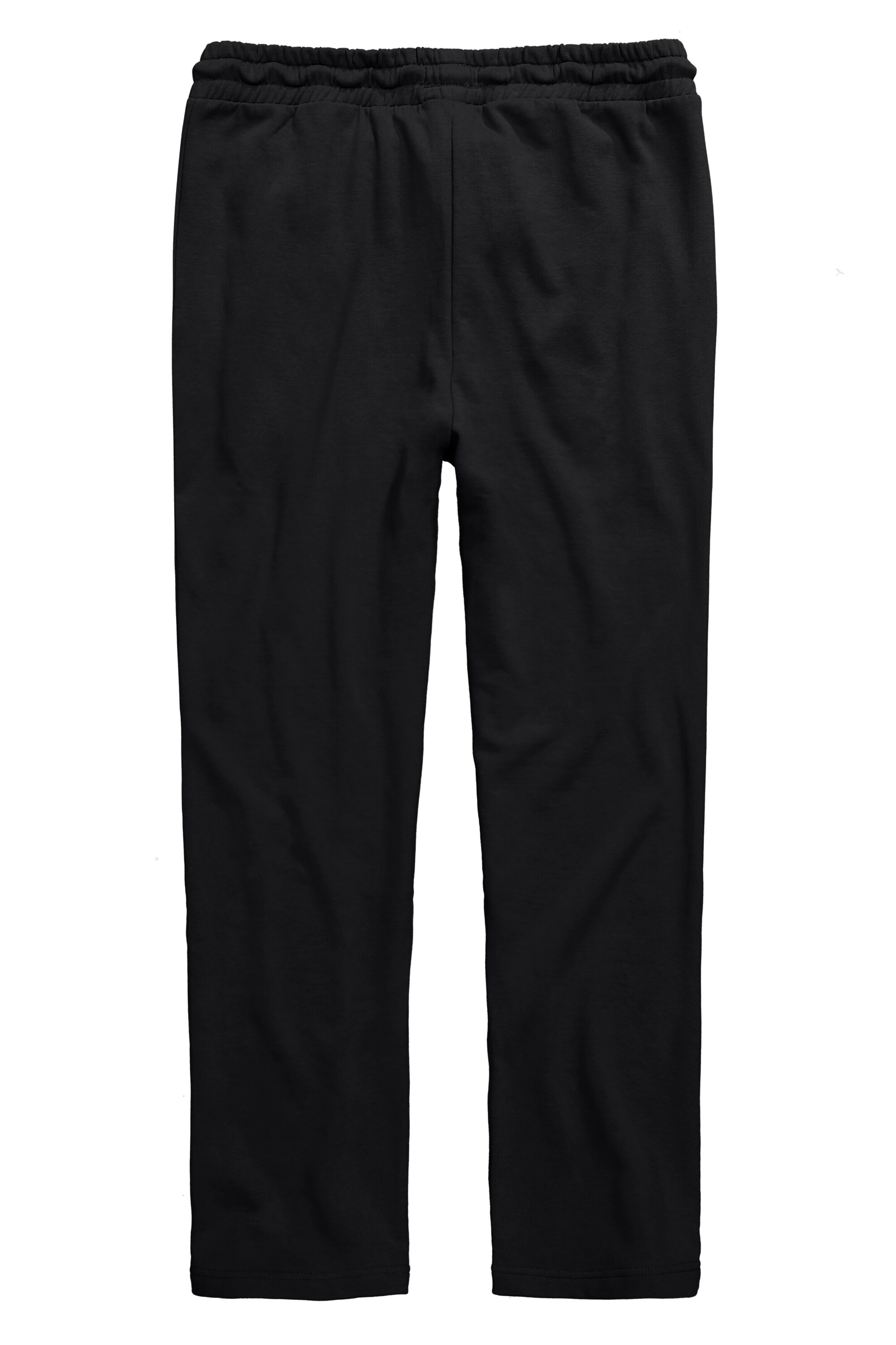 Men Plus Tapered Pants in Black