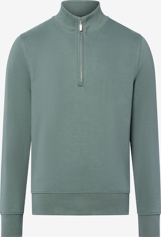 Sweat-shirt Nils Sundström en vert : devant
