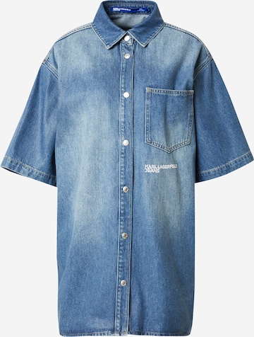 KARL LAGERFELD JEANS Pusero värissä sininen: etupuoli
