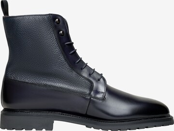 Henry Stevens Lace-Up Boots 'Winston PDB' in Blue