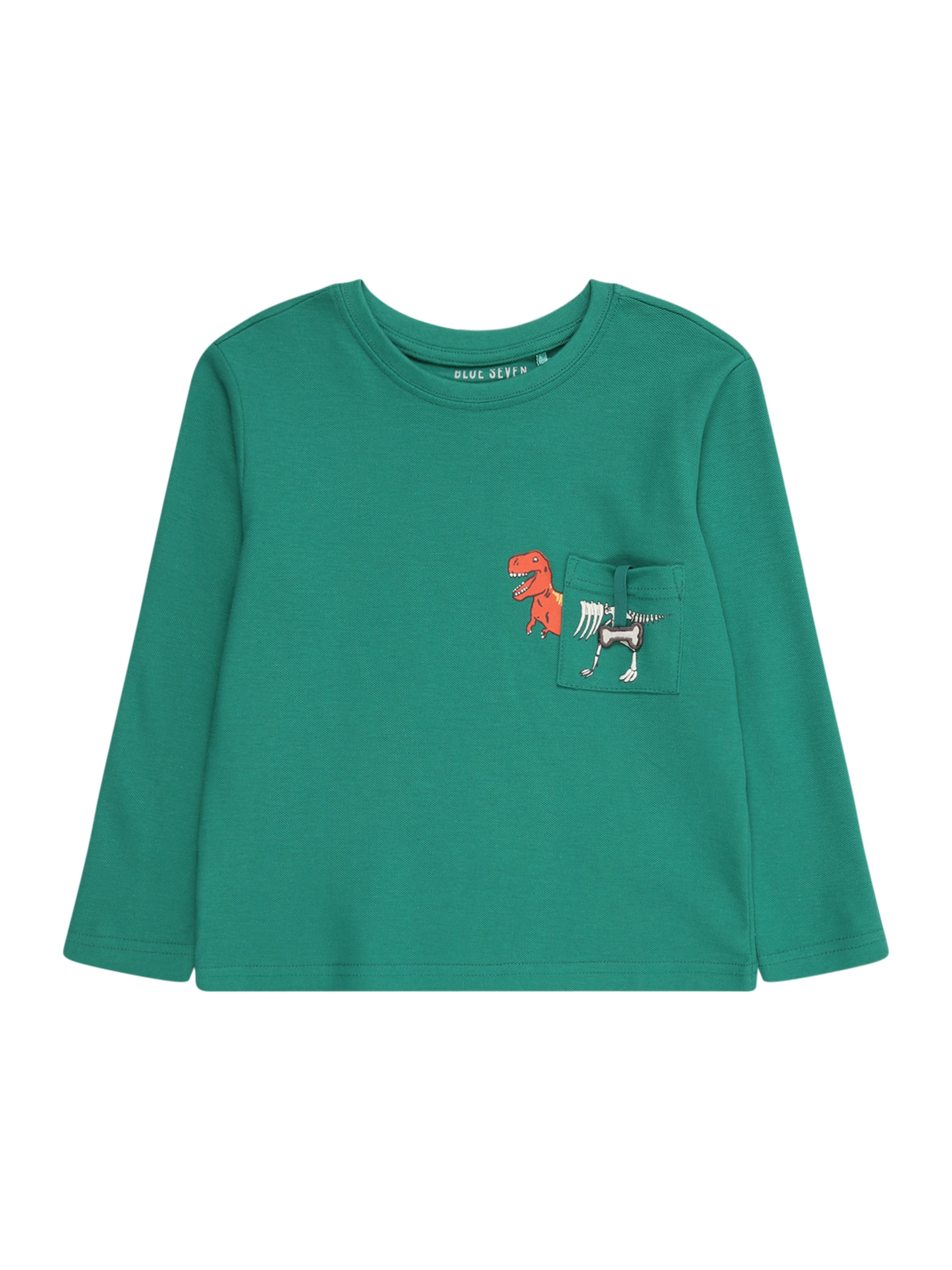BLUE SEVEN Póló - zöld: elől