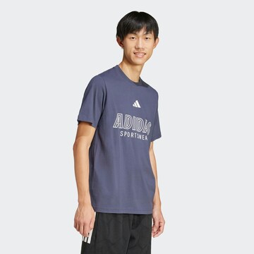 ADIDAS SPORTSWEAR Shirt  'House of Tiro' in Blau: Vorderseite