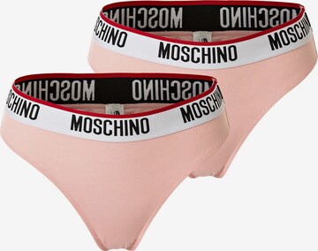 MOSCHINO Slip in Roze: voorkant