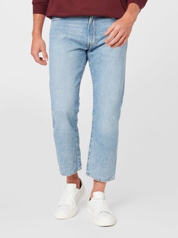 LEVI'S ® - regular Vaquero '551Z Straight Crop' en azul: frente