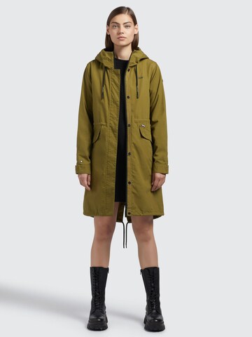 khujo Between-seasons coat 'Nanda5' in Green