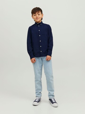 Jack & Jones Junior Regular fit Overhemd in Blauw