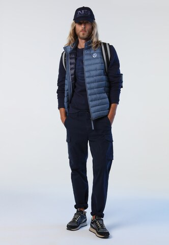 Regular Pantalon cargo 'Gabardine' North Sails en bleu