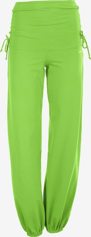 Tapered Pantaloni sport 'WH1' de la Winshape pe verde: față