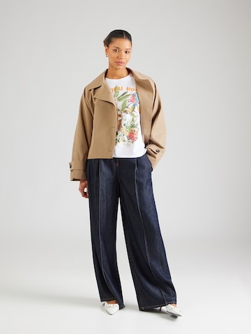 PRINCESS GOES HOLLYWOOD Paita 'Tropical Mood' värissä valkoinen