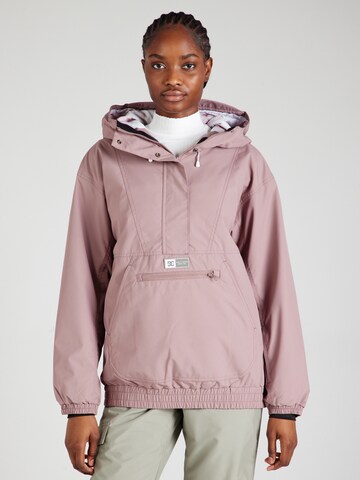 Veste de sport 'CHALET' DC Shoes en violet : devant
