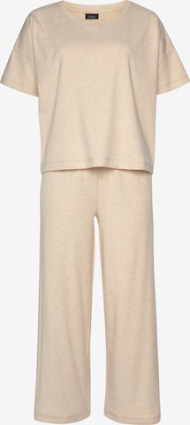 VIVANCE Pajama in Beige: front