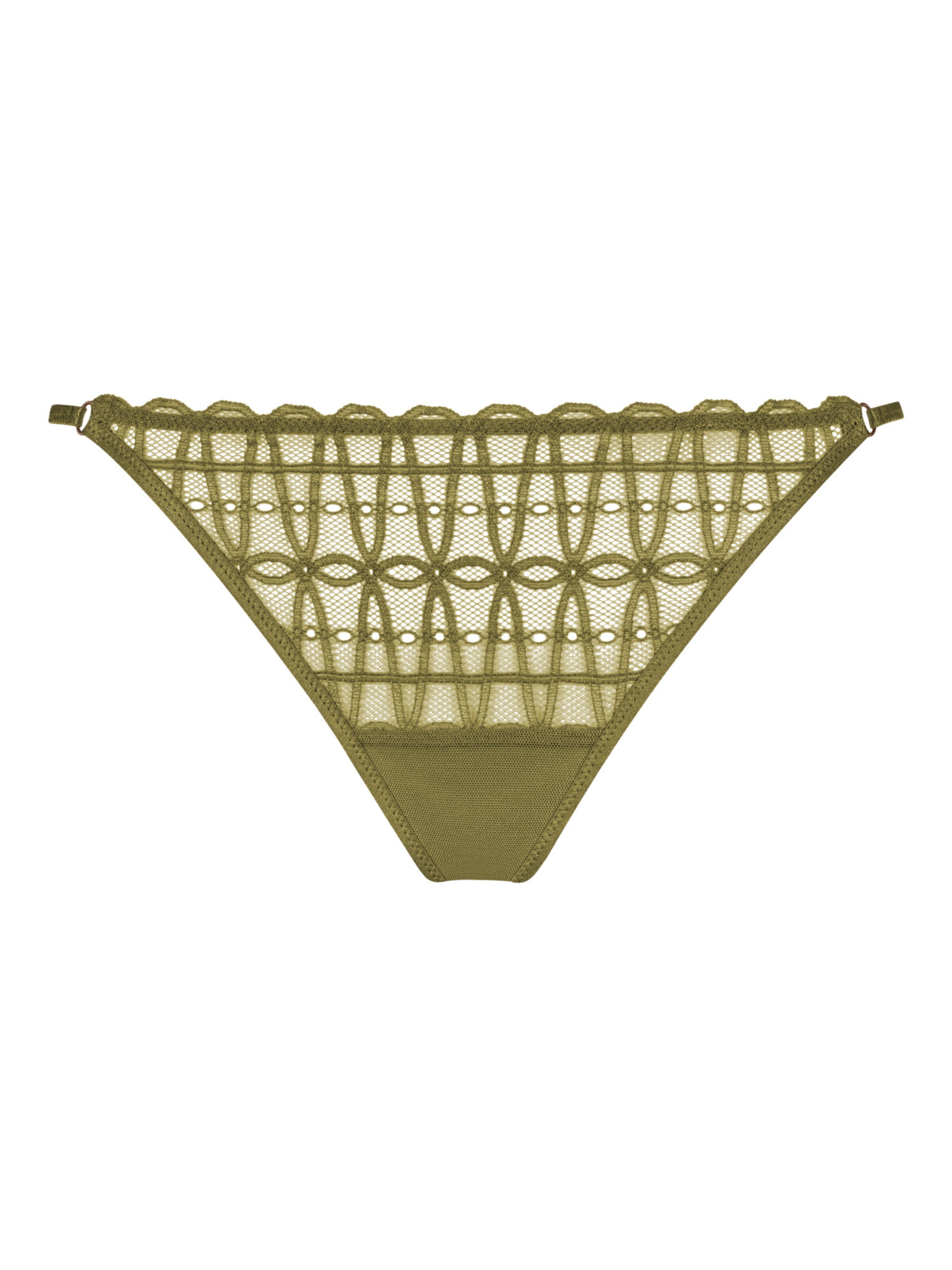 Mey String 'Captivating' in Grün: Vorderseite