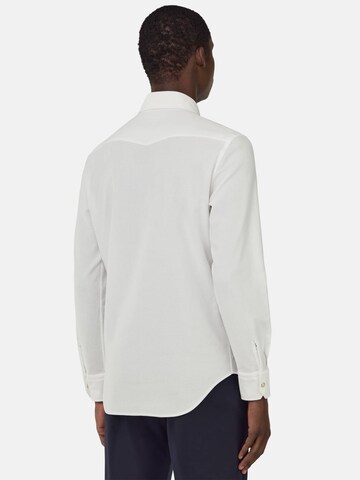 Boggi Milano Regular fit Button Up Shirt in White