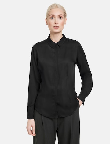 TAIFUN Blouse in Black: front