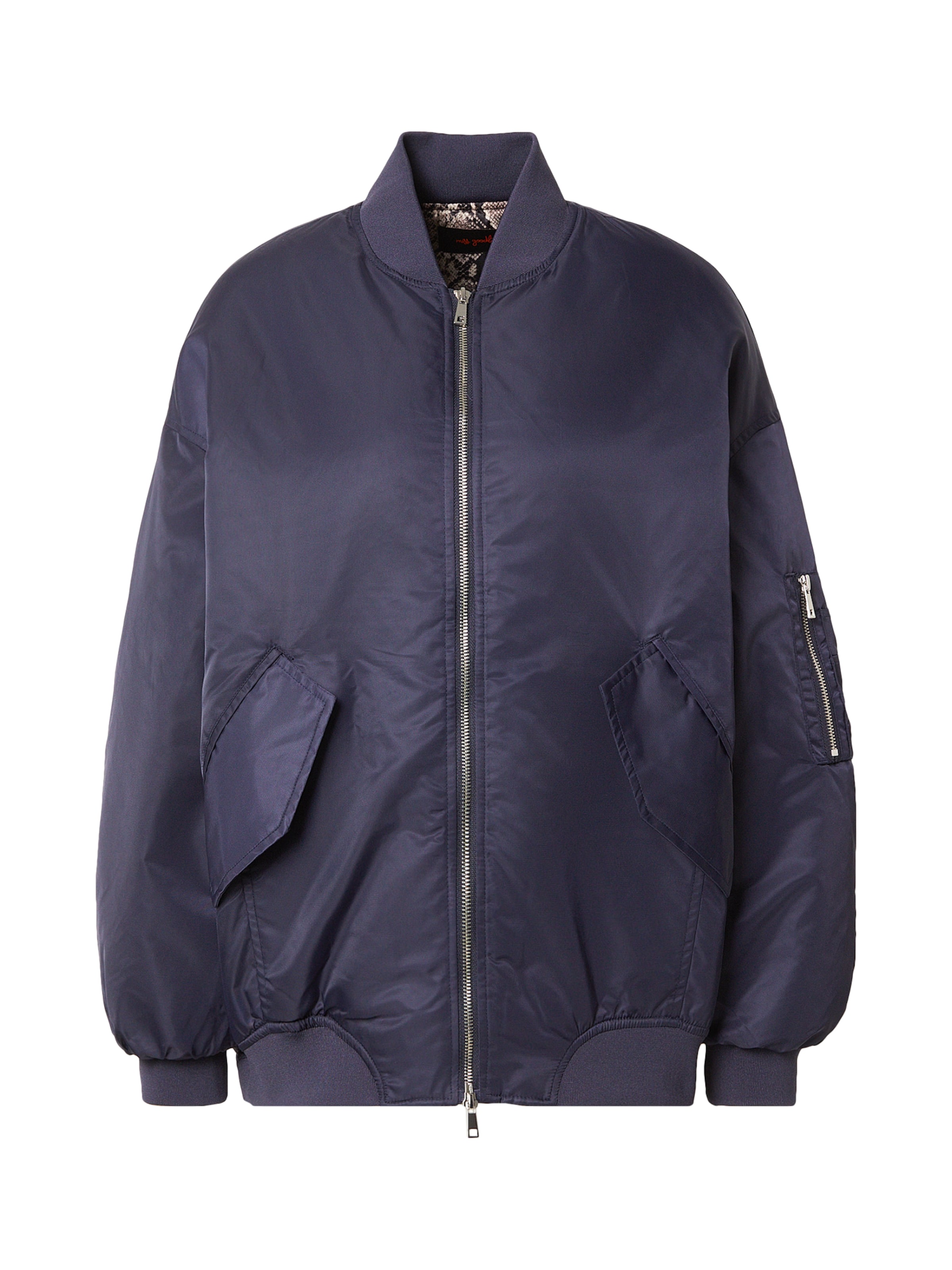 Geacă de primăvară-toamnă de la miss goodlife pe albastru: față