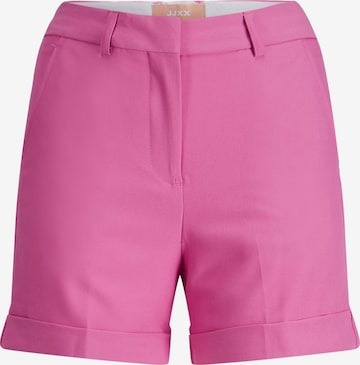 Pantaloni con pieghe 'Mary' di JJXX in rosa: frontale