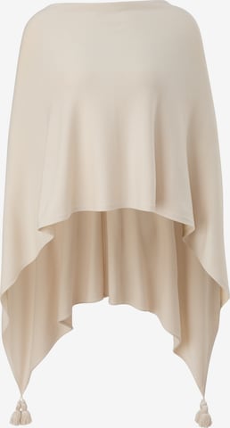 COMMA Cape in Beige: predná strana