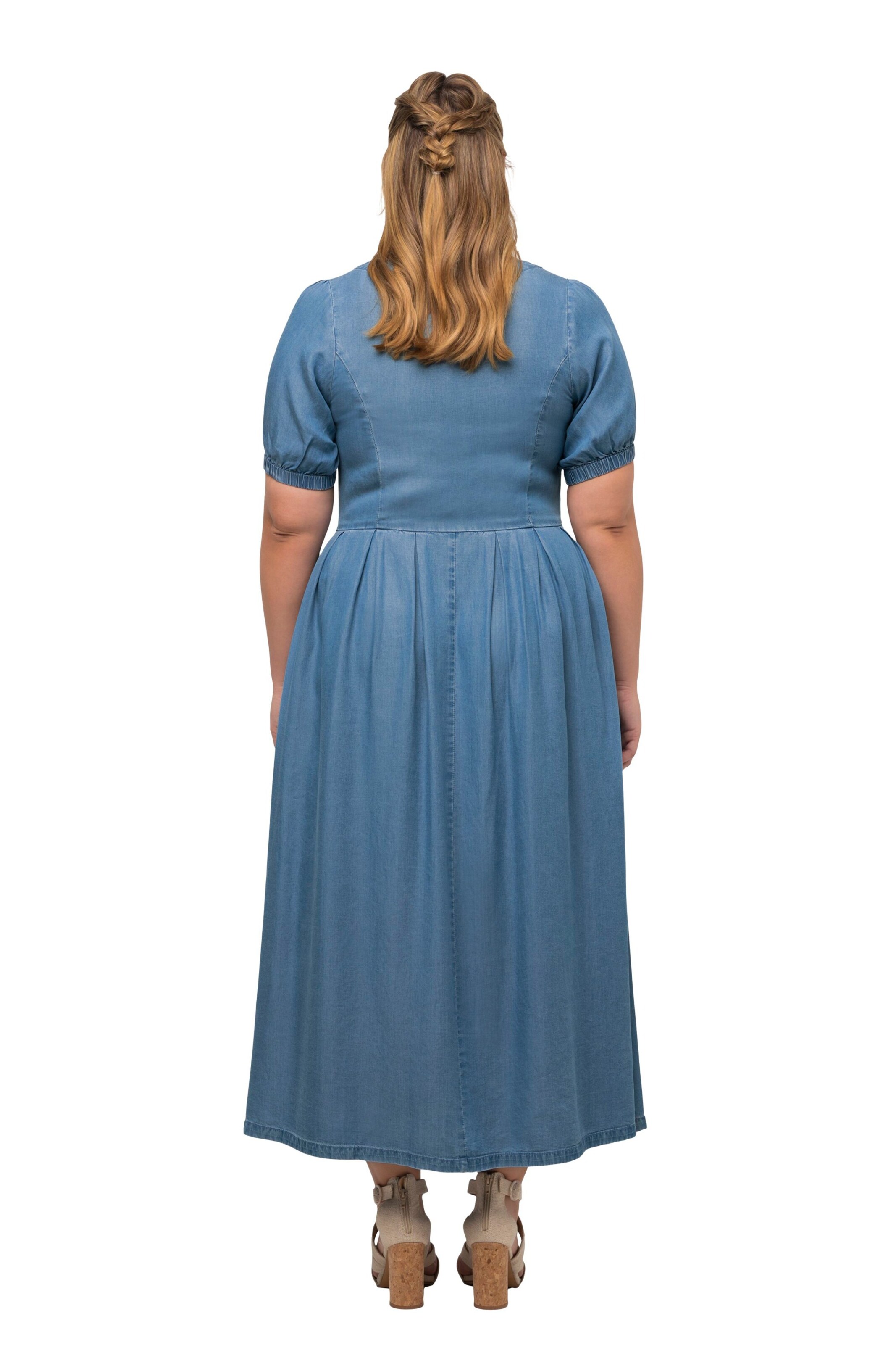 Ulla Popken Dress in Blue