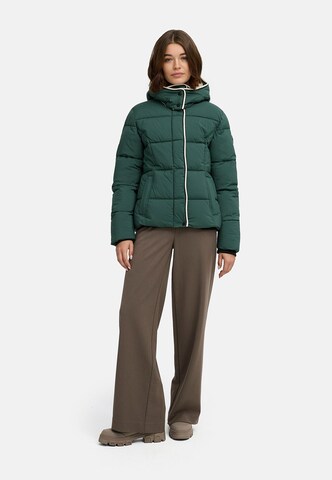 Ragwear Winter jacket 'Gleama' in Green: front