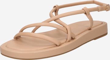 River Island Remsandal i beige: framsida