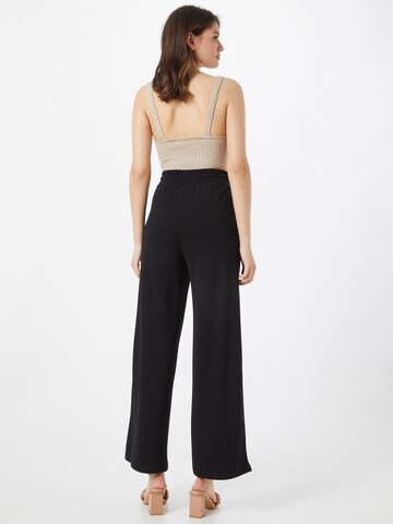 Gina Tricot Wide Leg Hose 'Luis' in Schwarz