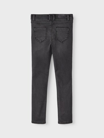 NAME IT Slimfit Jeans 'Polly' in Zwart