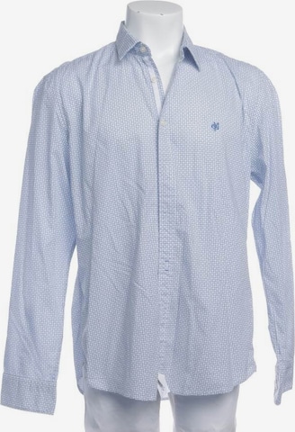 Marc O'Polo Freizeithemd / Shirt / Polohemd langarm L in Blau: predná strana