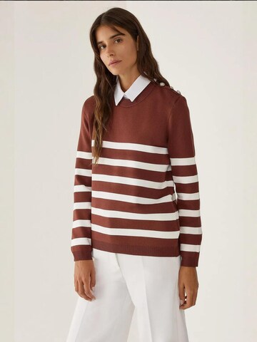 Hiccup - Pullover em castanho