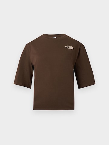 THE NORTH FACE Shirt 'HIKE PICNIC' in Bruin: voorkant