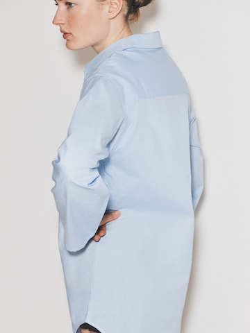 The Set Nachthemd in Blauw