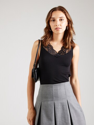 Fransa Top 'HIZAMOND' in Black
