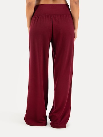 Smilodox Loosefit Broek ' Jorina ' in Rood