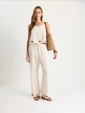 Bianco Lucci Broekpak in Beige