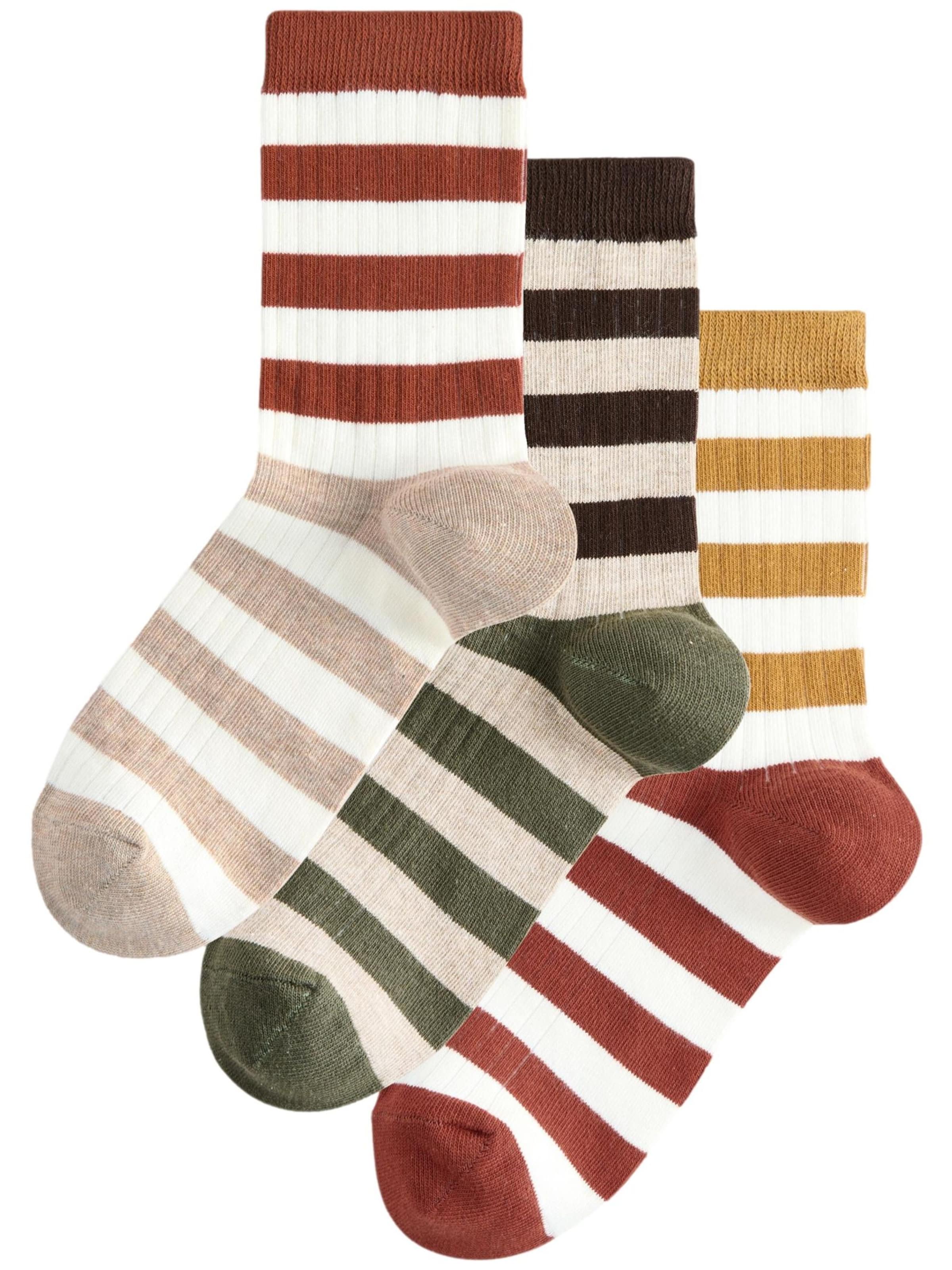 Next Socken in Braun: Vorderseite