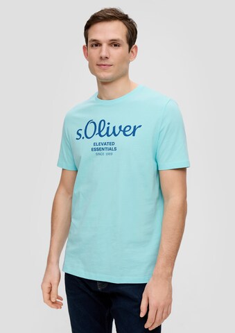 s.Oliver Shirt in Blau: Vorderseite