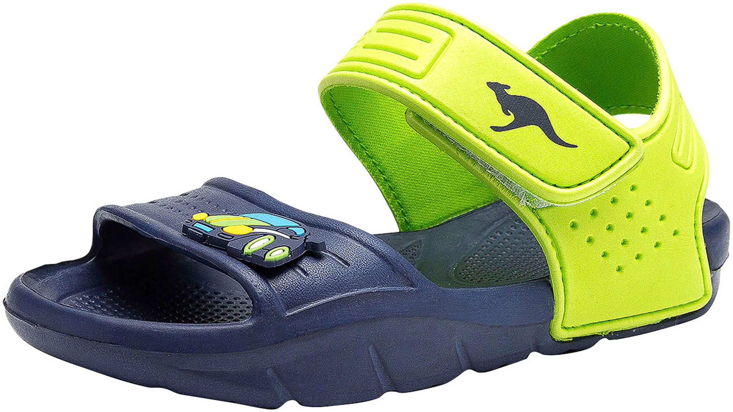 KangaROOS Sandale in Blau: Vorderseite