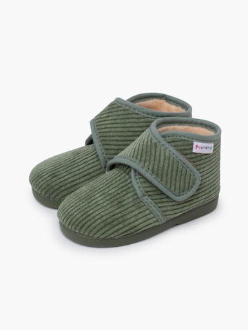 Pisamonas - Zapatillas de casa en verde